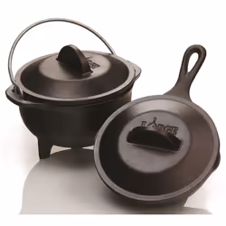 Lodge Cookware Cover, Cast Iron, 5 inch, Black