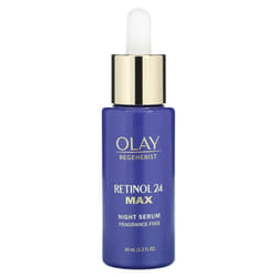 Olay, Regenerist, Retinol 24, Night Serum, Fragrance-Free, 1.3 fl oz (40 ml)