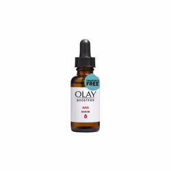 Olay AHA Serum, Brightening Booster, Fragrance-Free, 1.0 oz