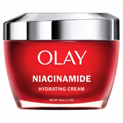 Olay Niacinamide Face Moisturizer  Firming Face Cream for Hydration and Skin Renewal with 99% Pure Niacinamide 1.7 oz