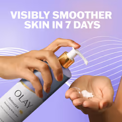 Olay Body Lotion Smoothing for Women with Retinol  24hr Moisturizing  Vitamin E & Vitamin B3 Complex  Fast Absorbing Formula  17 fl oz
