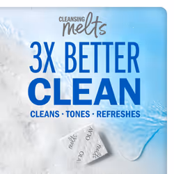 Olay Cleansing Melts + Vitamin C Face Cleanser  12ct  Water-Activated Face Wash Cleans  Tones  and Refreshes Skin