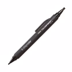 ITOYA CL10BPBK Doubleheader Calligraphy Marker Black