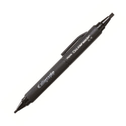 ITOYA CL10BPBK Doubleheader Calligraphy Marker Black