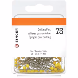Singer Quilting Pins-Size 28 75/Pkg 00351
