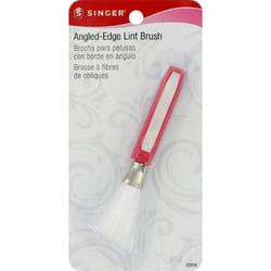 Nylon Angled-Edge Lint Brush W/Comfort Grip-