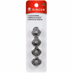 Singer Metal Class 66 Bobbins-4/Pkg 2139
