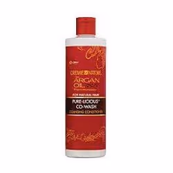 Creme Of Nature Pure-Licious Co-Wash, 355ml, Women, Curly hair, Thick hair, Anti-frizz, Cleansing, Hydrating, Moisturizing, 3 ...
