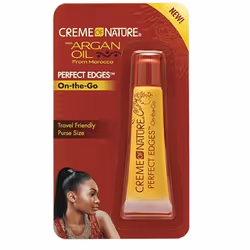 Creme Of Nature Argan Oil Perfect Edges On The Go, Hair gel, Women, Apply to edges and smooth with fingertips, small toothbru ...