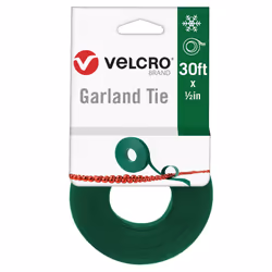 VELCRO Brand Holiday Garland Ties or Cable Straps | Hang Garlands  Lights or Wreath | for Banister  Railings  Stairs or Lamp  ...