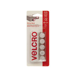 Velcro Sticky Back hook/loop fastener White 15 pc(s)