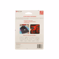 Velcro Sticky Back hook/loop fastener Black 1 pc(s)