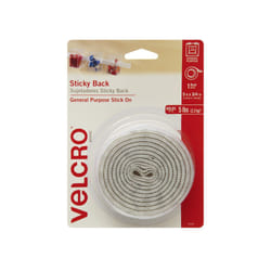 Velcro Sticky Back hook/loop fastener White 1 pc(s)