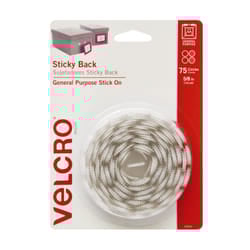 Velcro Sticky Back hook/loop fastener White 75 pc(s)