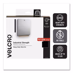 Velcro Industrial Strength, Velcro, Black, 50.8 mm, 4.6 m, 1 pc(s), Hanging box