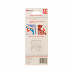 Velcro Thin Clear hook/loop fastener Transparent 15 pc(s)