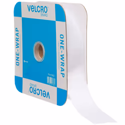 VELCRO Brand ONE-WRAP Bundling Ties - Reusable Fasteners for Keeping Cords and Cables Tidy - Cut-to-Length Roll  45ft x 1 1/2 ...