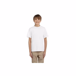 Youth HD cottonT-Shirt - WHITE - XS(D0102H7D47P)