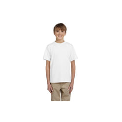 Youth HD cottonT-Shirt - WHITE - XS(D0102H7D47P)