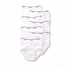 Fruit of the Loom Men's 7-Pack Basic Brief  White  Small