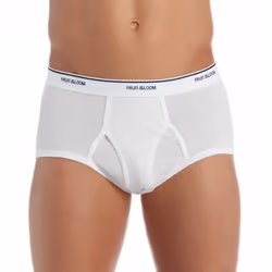 Fruit of the Loom Men's 7-Pack Basic Brief  White  Small