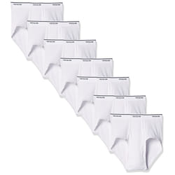 Fruit of the Loom Mens Basic Brief   White  XXX-Large(Pack of 7)