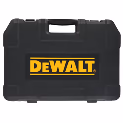 DEWALT 142 Piece Mechanics Tool Set  1/4 Inch and 3/8 Inch Drive  SAE and Metric (DWMT45425)