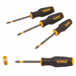 Dewalt Max Fit 4 Piece Screwdriver Set