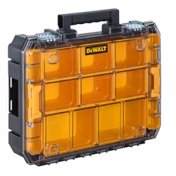 DEWALT TSTAK Tool Organizer Small Parts Tool Box with Removable Compartments (DWST17805)