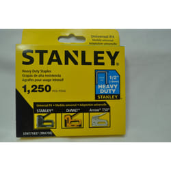 Stanley STAPLES  HD  1/2 in  1250 PC  PAPER