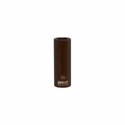 Metric Deep Impact Socket, 6-Point, Black Oxide, 1/2-In. Drive, 19mm DWMT73950OSP