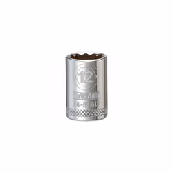 Metric Shallow Socket, 12-Point, 3/8-In. Drive, 12mm DWMT74516OSP