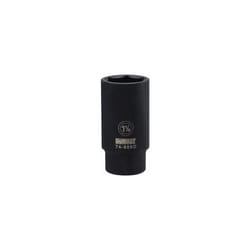 SAE Deep Impact Socket, 6-Point, Black Oxide, 1/2-In. Drive, 1-1/8-In. DWMT74659OSP