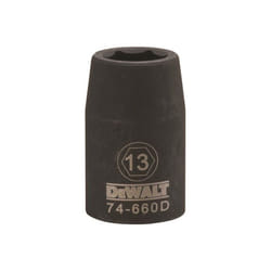 Stanley Tools 233321 13mm Impact Socket - 0.5 in. Drive