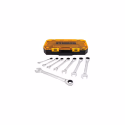 Combination Ratcheting Wrench Set, 8-Piece SAE (DWMT74733)