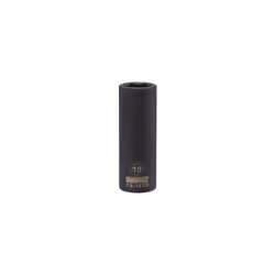 Metric Deep Impact Socket, 6-Point, Black Oxide, 1/2-In. Drive, 18mm DWMT75127OSP