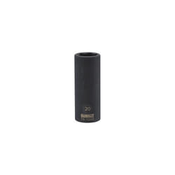 Metric Deep Impact Socket, 6-Point, Black Oxide, 1/2-In. Drive, 120mm DWMT75128OSP