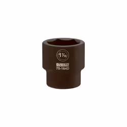 SAE Impact Socket, 6-Point, 3/4-In. Drive, 1-7/16-in. -DWMT75164OSP