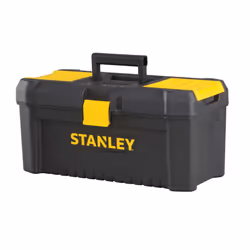 Stanley Tools and Consumer Storage STST16331 Stanley Essential Toolbox 16"""" Black/Yellow