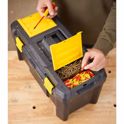 Stanley Tools and Consumer Storage STST19331 Stanley Essential Toolbox  19""""  Black/Yellow