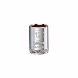 Metric Shallow Socket, 6-Point, 3/8-In. Drive, 12mm DWMT86307OSP