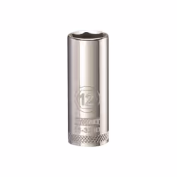 Stanley Tools 227547 12mm Deep Socket - 0.37 in. Drive