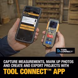 DEWALT Laser Measure Tool/Distance Meter  100-Feet with Bluetooth (DW099S)