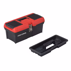 CRAFTSMAN Tool Box  Lockable  16 in.  Red/Black (CMST16901)