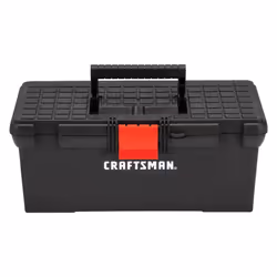 CRAFTSMAN Tool Box  Tool Storage  Lockable  Black  16 Inch (CMST16005)