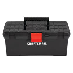 CRAFTSMAN Tool Box  Tool Storage  Lockable  Black  16 Inch (CMST16005)