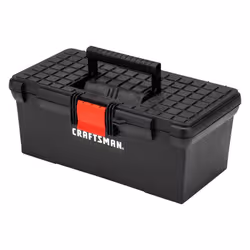 CRAFTSMAN Tool Box  Tool Storage  Lockable  Black  16 Inch (CMST16005)