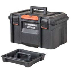 CRAFTSMAN TRADESTACK Tool Box  Waterproof Indoor/Outdoor  Stackable Tool Storage  Lockable  21 Inch (CMST21430)
