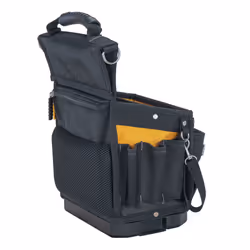 DEWALT Tool Bag  Easy Access Small Tool Pouch with Hard Bottom and Carrying Strap (DWST17624)