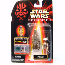 Star Wars Episode I: The Phantom Menace Gasgano with Pit Droids Action Figures 3.75 Inches
